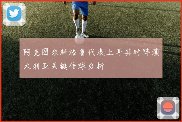阿克图尔科格鲁代表土耳其对阵澳大利亚关键传球分析